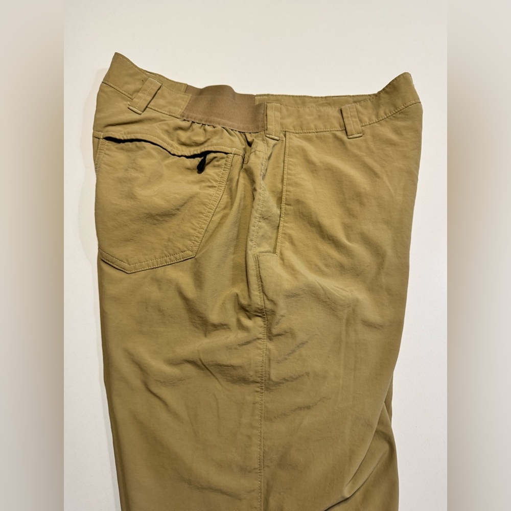 Simms Mens 32 Super-light Fishing Hiking Pants 100% Nylon Wicking Quick Dry Tan - Picture 4 of 13